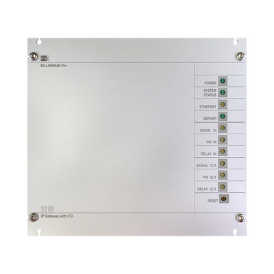 Imagen de Interfaz Millennium IP para gestión de avisos y música pre-grabados IP con 8 relés IN/OUT