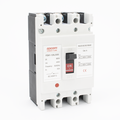 Imagen de Protección Térmica/ Interruptor 3P, 20A,  Corriente Alterna  690 V CA Trifásica.