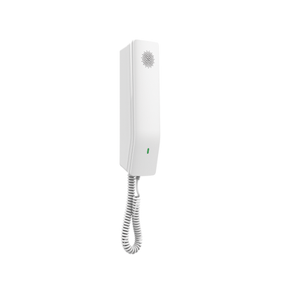 Imagen de Teléfono IP Hotelero, 2 líneas SIP con 2 cuentas, codec Opus, IPV4/IPV6, color blanco, con gestión en la nube GDMS