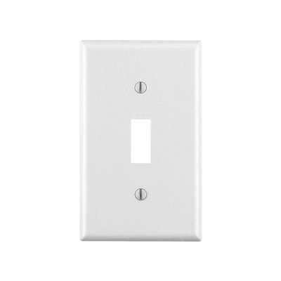 Imagen de Tapa para Contacto Rectangular Color Blanco.