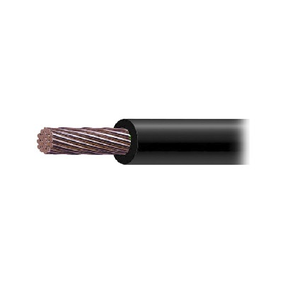 Imagen de Cable Eléctrico de Cobre Recubierto THW-LS Calibre 2/0 AWG 19 Hilos Color Negro (100 metros).