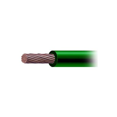 Imagen de (SLLU22) Cable de Cobre Recubierto THW-LS Calibre 4 AWG 19 Hilos Color Verde (Venta por Metro)