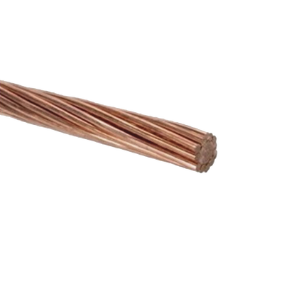 Imagen de QV74 / Cable  Cobre desnudo / 4 AWG /  Semiduro 7 Hilos / Rollo de 100 m.