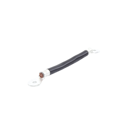 Imagen de Cable para Baterías, 0.2m, Negro, Calibre 2 AWG con Terminales de Ojo en Ambos Extremos