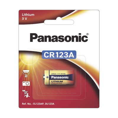 Imagen de Batería de litio PANASONIC / 3 Vcc /1,550 mAh / Aplicación en transmisores de alarma inalámbricos/ Con empaque