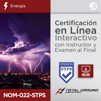 Imagen de Certificación Virtual NOM-022-STPS Total Ground (Válida Ante Secretaría del Trabajo)