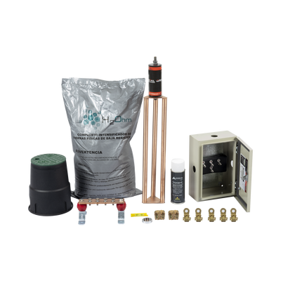 Imagen de Kit de tierra Física Modelo TG45K con Electrodo Magnetoactivo 50 x 11.5 cm, Capacidad Max: 45 AMP