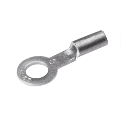 Imagen de Zapata Terminal de Ojillo BURNDY para Tornillo de 1/4" (6 mm) y Calibre 12-10 AWG.