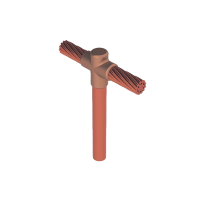 Imagen de Molde para soldadura exotermica Tipo T, Tope de varilla 5/8 in. a Cable de Paso 2/0 AWG