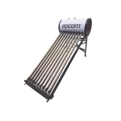 Imagen de Bóiler Solar de 90L, Baja Presión con 9 Tubos de Vacío de Mayor Resistencia y Termotanque Inoxidable de Grado Alimenticio, Resistentes a Granizo de Hasta 25 mm/ l , Incluye Anodo de Magnesio