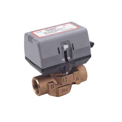 Imagen de Válvula 3/4 De 2 Vías Conexión de rosca BSPT Con Actuador 40011 A 120V, On/off