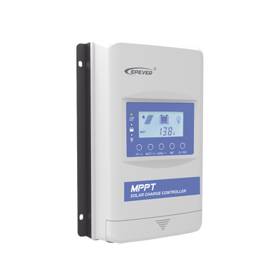 Imagen de Controlador Solar MPPT 40A 12/24V, Máximo Voltaje de Circuito Abierto Voc 100Vcc, Configurable para Baterías de Litio