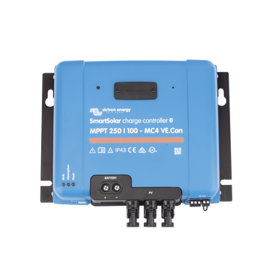 Imagen de SmartSolar MPPT 250/100-MC4. Controlador Solar MPPT 100A, Voltaje: 48 Vcc. Para uso con Inv. Cargadores Victron
