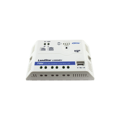 Imagen de Controlador Solar PWM 12/24 V 20 A, Salida USB