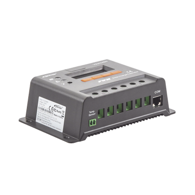 Imagen de Controlador Solar de Carga y Descarga PWM 12/24V 20A con Display, Parámetros Configurables
