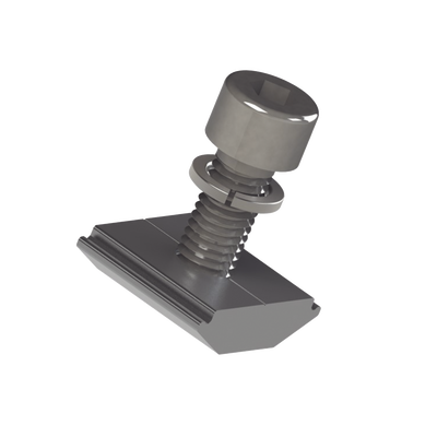 Imagen de Conector N con tornillo para fijación en riel 5 y 8