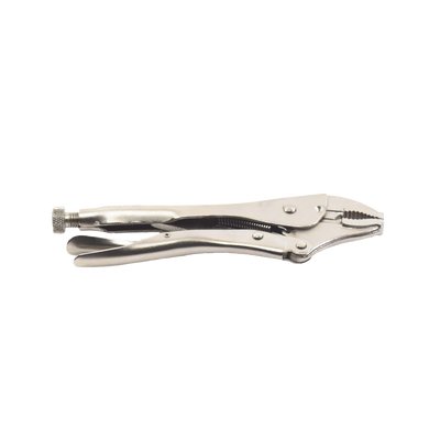 Imagen de Pinza Perra Ajustable de Presión de 10”. Quijada Curva con Corta Alambre. Acero CR-V