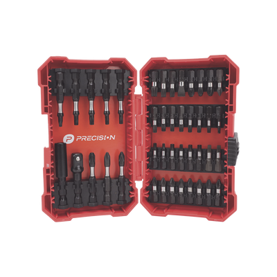 Imagen de Juego de 42 Puntas para Taladro + Estuche (Entrada Hex. 1/4")