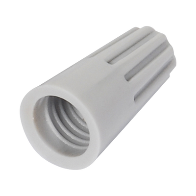 Imagen de Capuchón roscable / 18 AWG / Gris / Paquete de 25 piezas.