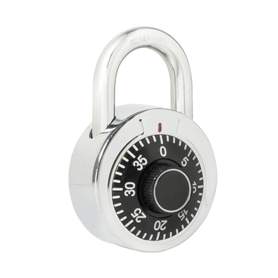 Imagen de Candado de Combinación / Medida 50 mm/ Nivel de Seguridad 3 / Combinación de Disco / Color Negro.