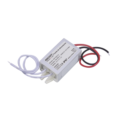 Imagen de Fuente 12 V / 1 Amper / Waterproof / Intemperie grado IP67