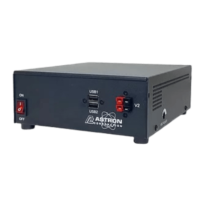 Imagen de Fuente de Alimentación Conmutada, Salida Pico de 25A a 13.8Vdc, Polos de Alimentación del Panel Frontal, 2 Puertos USB: 5,2 V,