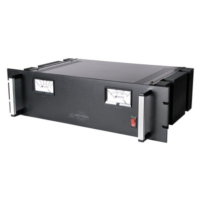 Imagen de Fuente de poder  13.8Vcc, 35A, lineal regulada con circuito cargador de baterías, para instalación en rack