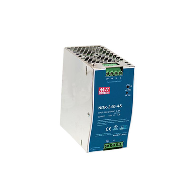 Imagen de Fuente de Poder Industrial de 240W, salida 48Vcc, 5A, para montaje Riel Din