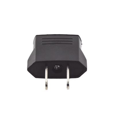 Imagen de Adaptador de enchufe europea a americano, Calidad PREMIUM @ 6 A ; 110 - 250 Vca
