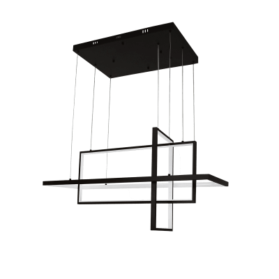 Imagen de Lámpara de Techo LED / 100W / Luz Blanca 6500K, Neutra 4000K, Cálida 2700K / IP20 / Ángulo de Luz 120° / Aluminio y PC / Vida Útil 50,000h / Longitud de Cable Ajustable