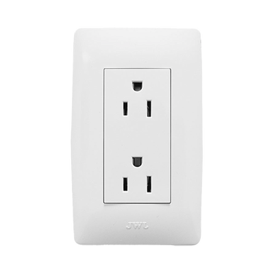 Imagen de Contacto Dúplex de 127 V~60 Hz 15 A / Color Blanco.