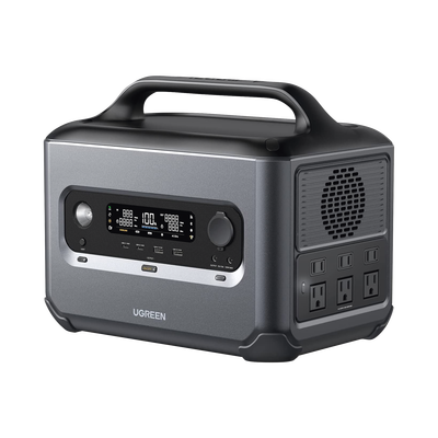 Imagen de Estación de Energía Portátil 1200W (1024Wh) | 6 AC 1200 W | 2 USB-C 100W | 2 USB-A 22.5 W | 1 Toma de Encendedor |  2 Salidas CC5521 | BMS | WIFI | Bluetooth | APP  |  Tipo LiFePo4 | 3000 Ciclos de vida.