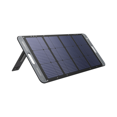 Imagen de Panel Solar Plegable 100W / Recomendado para el Power Station Portable de 600W UGREEN /  Alta Eficiencia de Conversión / Alineación Inteligente de la Luz Solar / Resistente Al Agua Y Duradero / Incluye Cable XT60 Macho a Macho 2m.