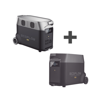 Imagen de Kit de Estación de Energía Portátil 3600Wh + Batería Externa 3600Wh (7200Wh)