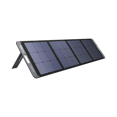 Imagen de Panel Solar Plegable 200W / Recomendado para el Power Station Portable de 1200W UGREEN /  Alta Eficiencia de Conversión / Alineación Inteligente de la Luz Solar / Resistente Al Agua y Duradero / Incluye Cable XT60 Macho a Macho 2m.