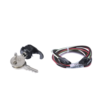 Imagen de Kit de Cable y Chapa para Puerta de Enlace HON-CGW-MBB, Incluye Cable NUP de 30 Pulgadas, Chapa y Juego de Llaves