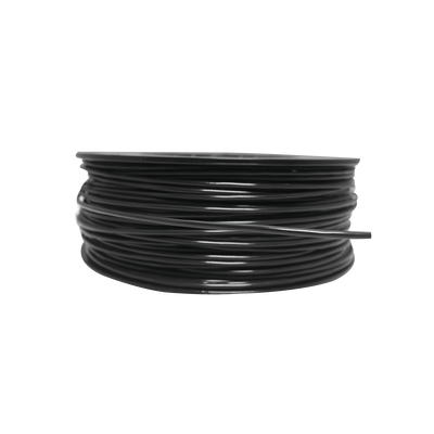 Imagen de Bobina de 152 Metros de Cable Detector de Calor, Temperatura Fija 185° C, Recubrimiento de Nylon Negro para Aplicaciones en Exterior