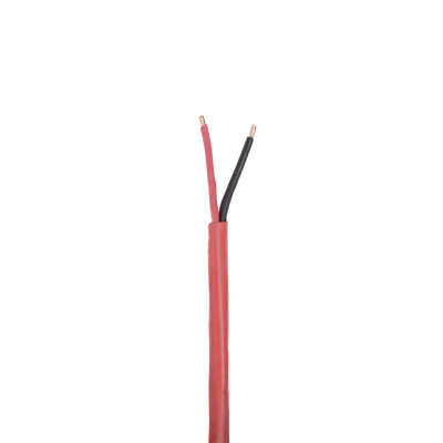 Imagen de Bobina de 305 Metros de Alambre / 2 x 18 AWG / Tipo FPLR-CL3R, FT4 / Color Rojo / Resistente a la Intemperie para Aplicaciones en Sistemas de Detección de Incendio y Sistemas de Evacuación