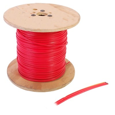 Imagen de Carrete de Alambre de 305 Metros / 2 x 16 AWG / Tipo FPLR-CL3R / Para Aplicaciones en Sistemas de Detección de Incendio y Sistemas de Voceo