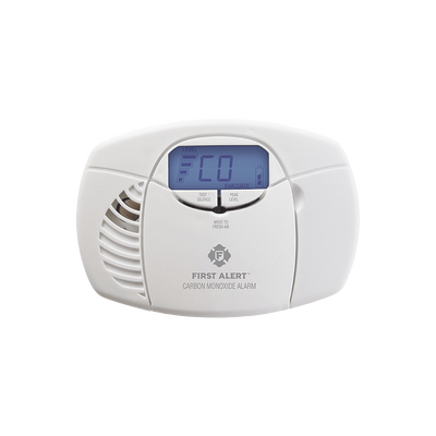 Imagen de Alarma de monóxido de carbono (CO) operada por baterías con display digital