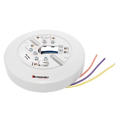 Imagen de Base Para Detector Convencional Con Relevador, 6 ", 4 Hilos, 24 Vcd (0300-02030)