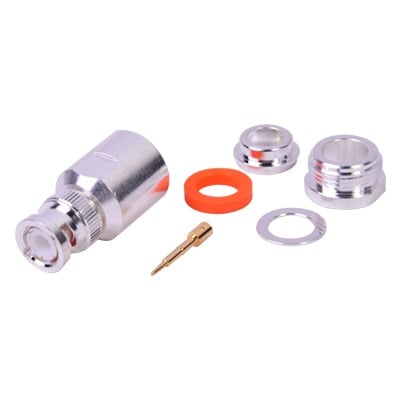Imagen de Conector BNC macho para cable BELDEN 9913, 7810A, 8214; ANDREW CNT-400; SYSCOM RG8/U-SYS, RFLASH-1113