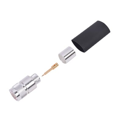 Imagen de Conector N Macho de Anillo Plegable para 7977A (RF-600), LMR-600, CNT-600.