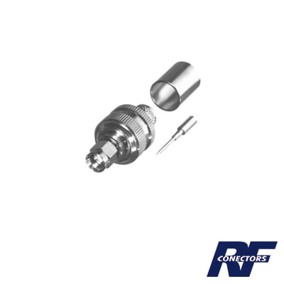 Imagen de Conector SMA Macho para cable BELDEN 9913, 7810A, 8214; ANDREW CNT-400; SYSCOM RG8/U-SYS, RFLASH-1113.