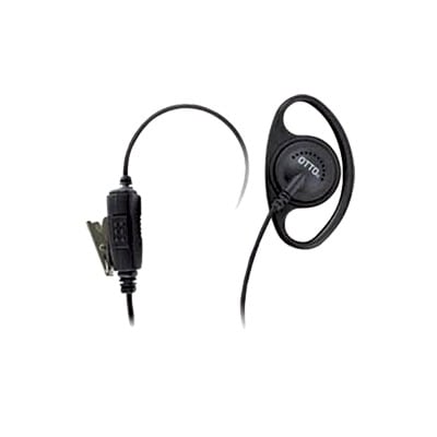 Imagen de Micrófono-Audífono tipo Anillo, Cable con 40 lbs de Resistencia. Motorola EP450, MAGONE, DEP450 y Hytera series TC500/600/700