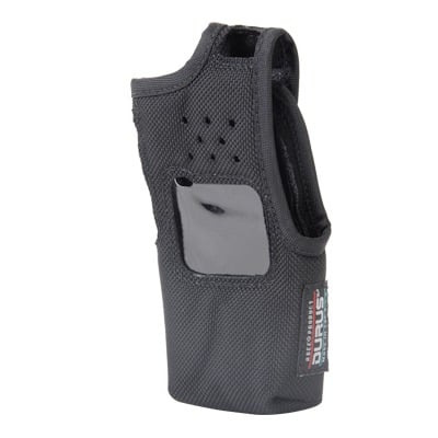 Imagen de Funda de Nylon, lazo-cinto, capuchón auto-adherible / botones y visor frontal / IC-F3021, IC-F3031, IC-F3230.