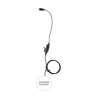 Imagen de Micrófono de 1 cable serie LOC para ICOM IC-F4003/4013/2000/4021/4031/4103/4210/4230