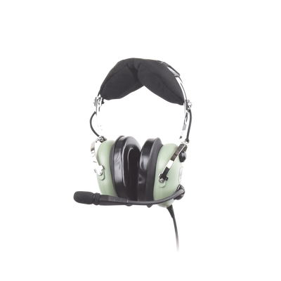 Imagen de Auriculares con atenuación de ruido pasivo para radios aéreos en helicópteros