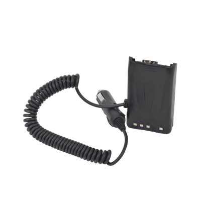 Imagen de Cable Adaptador para Corriente de encendedor de cigarrillos vehicular para radios  Kenwood NX220/320, TK2140/ 3140/2160/ 3160/ 2360/ 3360/ 2170/ 3170 alternativa para batería KNB57