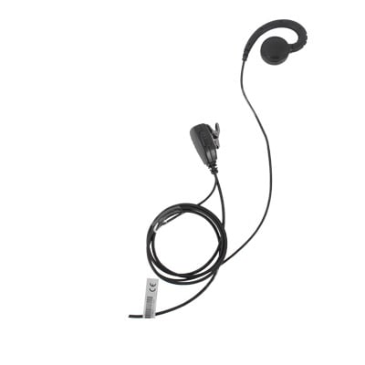 Imagen de Micrófono de solapa con audífono ajustable al oído para radios TC-500/ 518/ 600/ 610/ 700 y para modelos GP300/ SP-50/ P1225/ PRO3150/ MAG ONE/ EP450/ EP350.